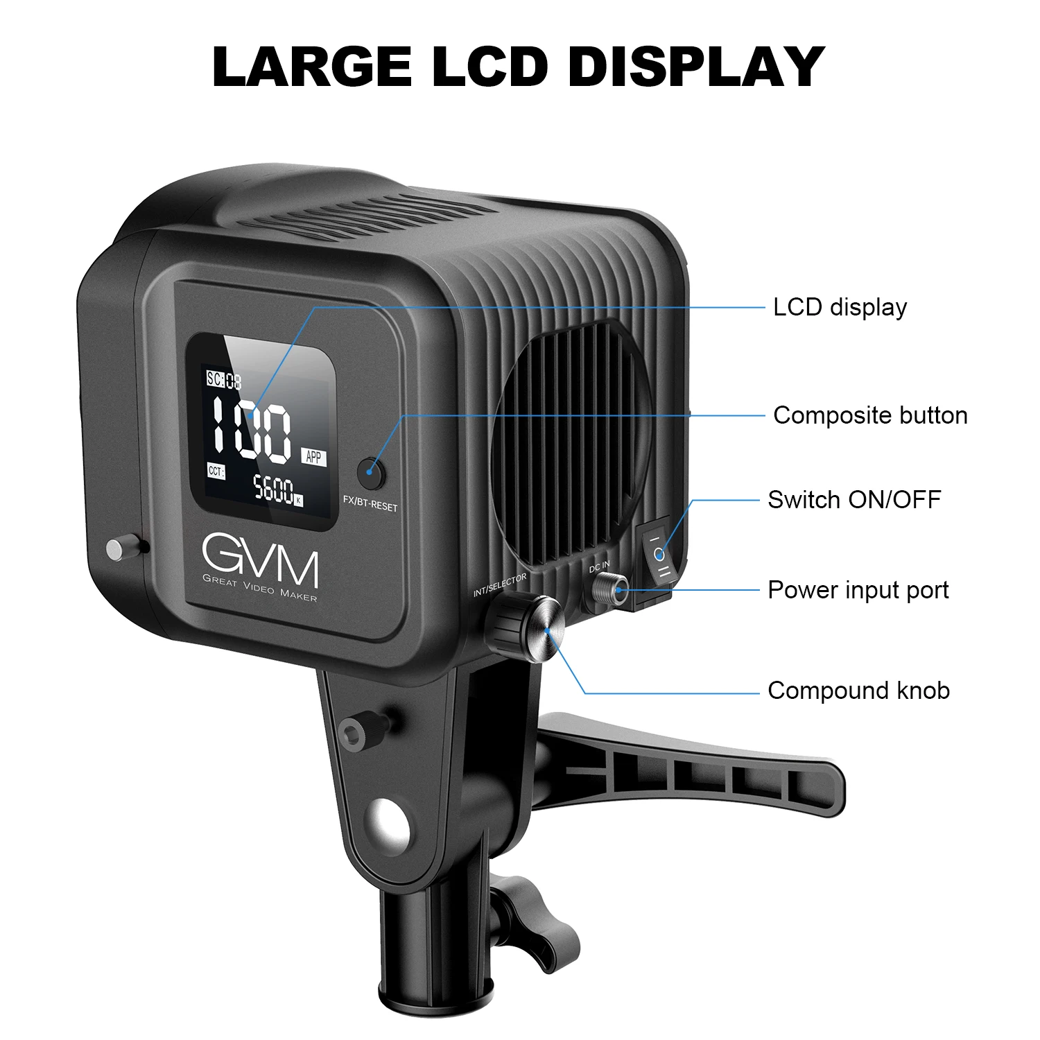 Luz de Vídeo LED Bi-Color GVM  - Photography Using Lighting avaliação e preço