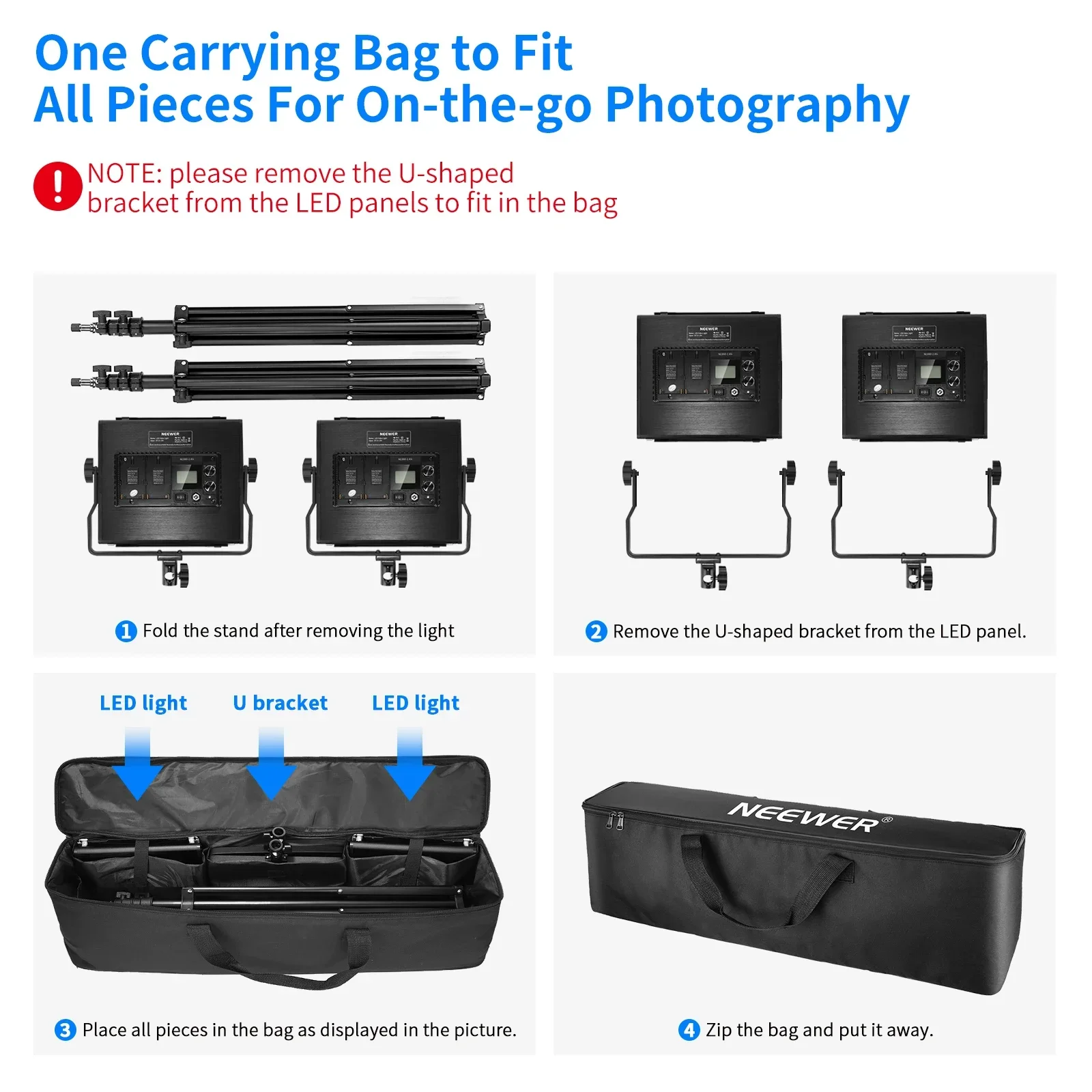 Neewer Kit de Iluminação de Ví - Photography Lighting Kit Neewer avaliação e preço