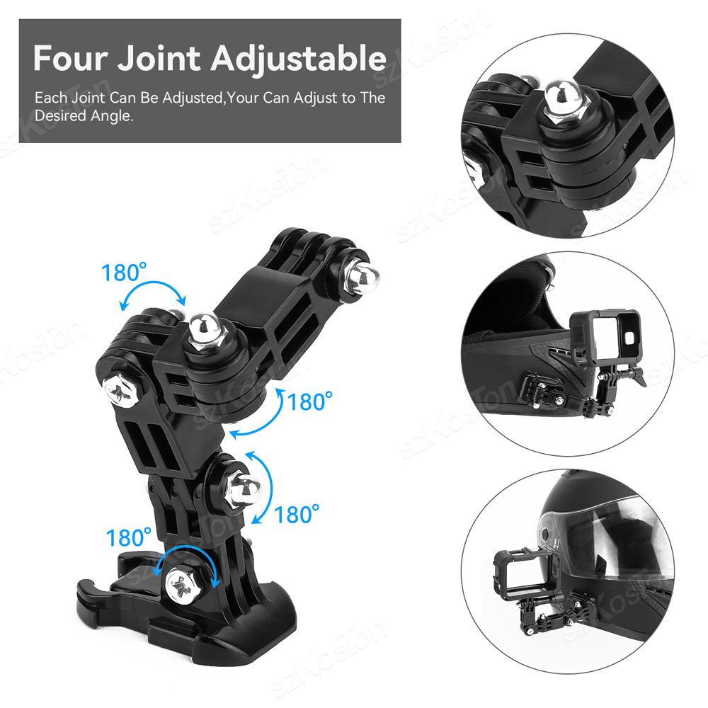 Kits de montagem de queixo par - Gopro Action Camera Hero 11 Black avaliação e preço