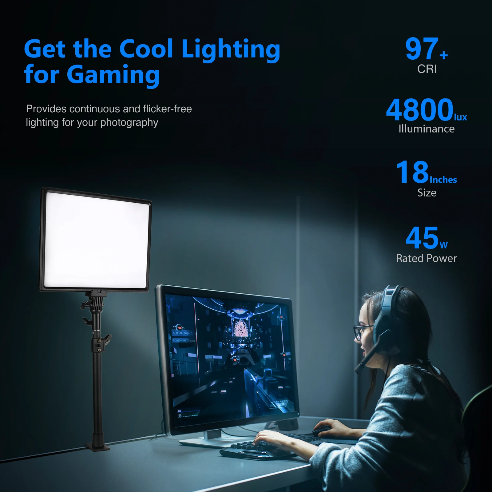 Luz de vídeo LED Neewer com su - Photography Lighting Kit Neewer avaliação e preço